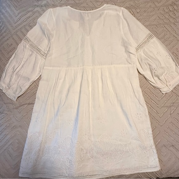 Tommy Bahama White Floral Swim Cover-up | XL - Picture 6 of 6